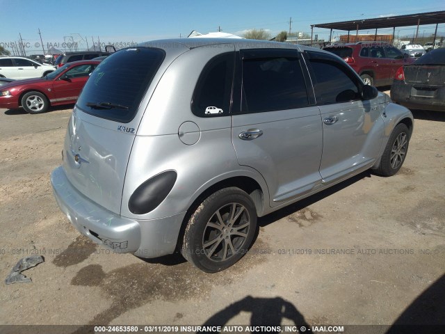 3C4FY58B45T630586 - 2005 CHRYSLER PT CRUISER TOURING SILVER photo 4