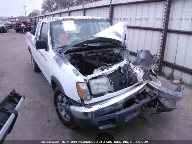 1N6DD26SXWC379880 - 1998 NISSAN FRONTIER KING CAB XE/KING CAB SE WHITE photo 1