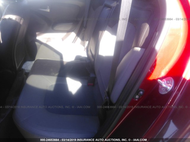 KM8JU3AC6AU110494 - 2010 HYUNDAI TUCSON GLS/LIMITED წითელი ფოტო 8