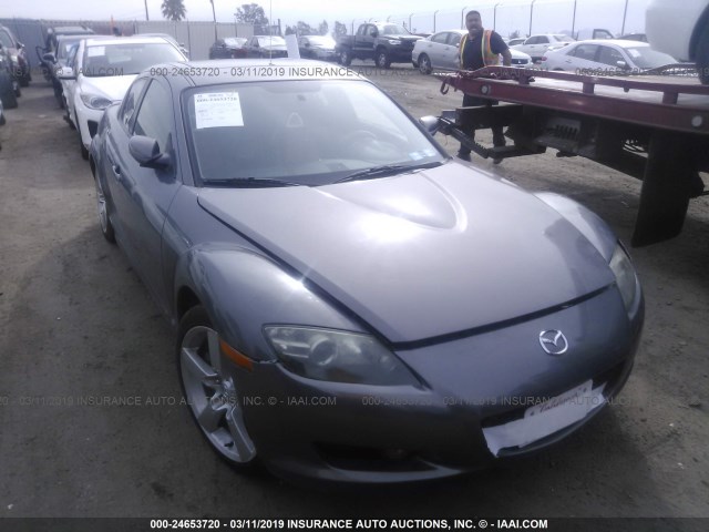 JM1FE173860204801 - 2006 MAZDA RX8 GRAY photo 1