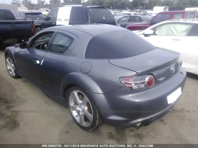 JM1FE173860204801 - 2006 MAZDA RX8 GRAY photo 3