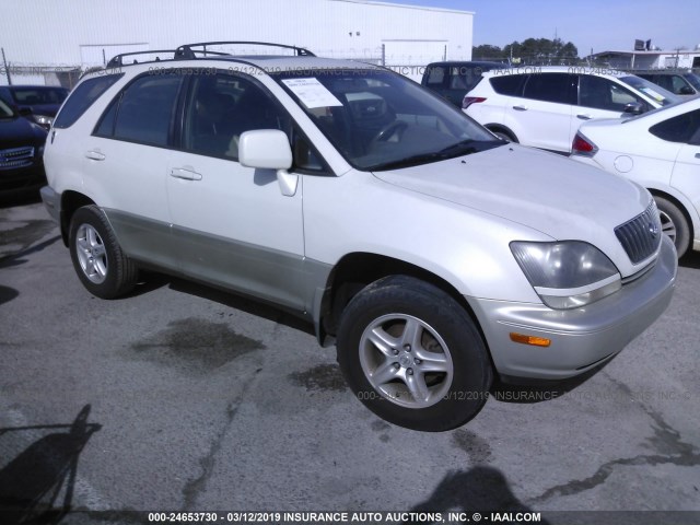 JT6GF10UXX0028511 - 1999 LEXUS RX 300 WHITE photo 1