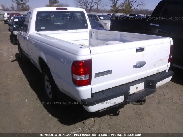 1FTYR10E59PA18217 - 2009 FORD RANGER WHITE photo 6