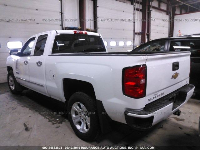 1GCVKREC7FZ316023 - 2015 CHEVROLET SILVERADO K1500 LT WHITE photo 3