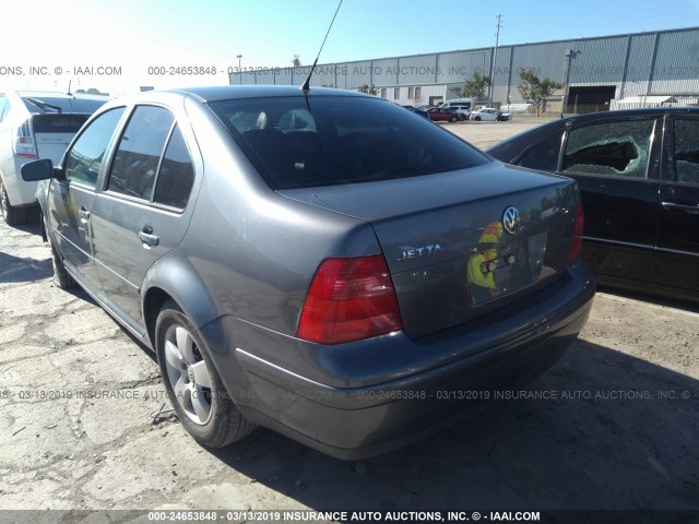 3VWSK69M13M052523 - 2003 VOLKSWAGEN JETTA GLS GRAY photo 3