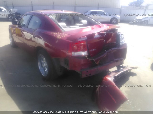 2B3CA9CV9AH239082 - 2010 DODGE CHARGER RALLYE RED photo 3