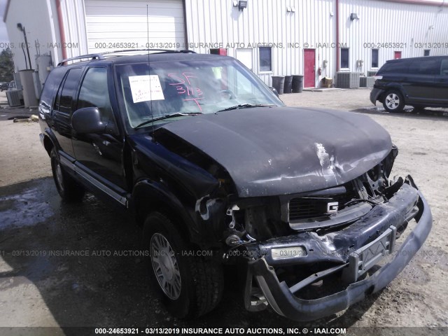 1GKDT13W6S2527860 - 1995 GMC JIMMY BLACK photo 1