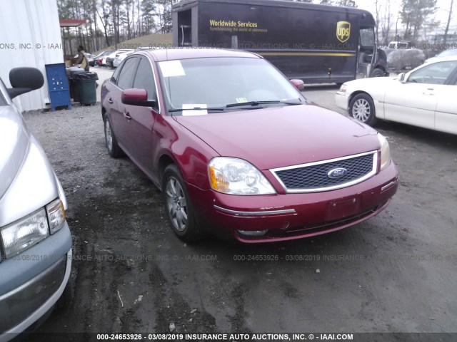 1FAHP24137G127748 - 2007 FORD FIVE HUNDRED SEL RED photo 1