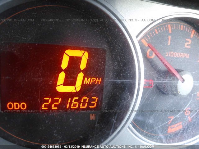 JTLKE50E991074709 - 2009 TOYOTA SCION XB BLACK photo 7