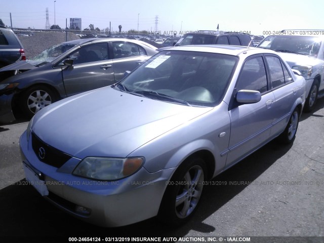 JM1BJ226731140290 - 2003 MAZDA PROTEGE DX/LX/ES SILVER photo 2