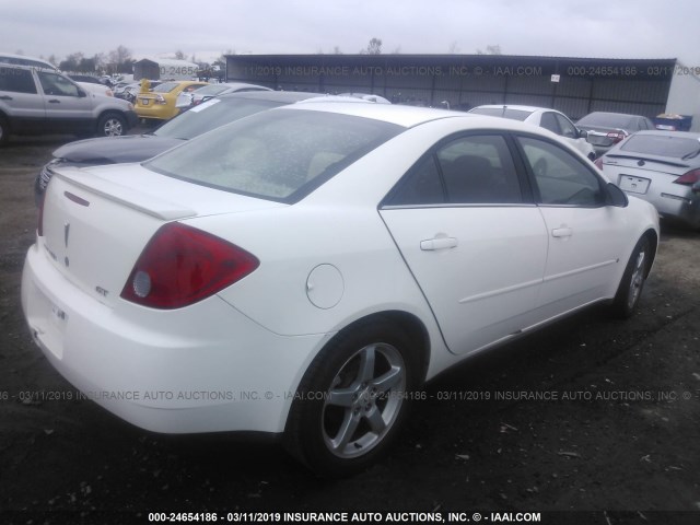 1G2ZH558664159266 - 2006 PONTIAC G6 GT WHITE photo 4