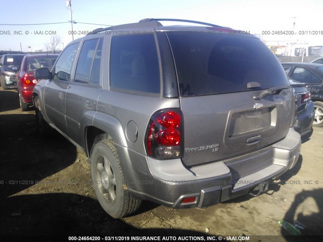 1GNDT13S972181925 - 2007 CHEVROLET TRAILBLAZER LS/LT BEIGE photo 3