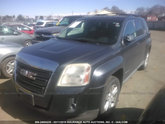 2CTFLEEW2A6239140 - 2010 GMC TERRAIN SLE BLACK photo 2