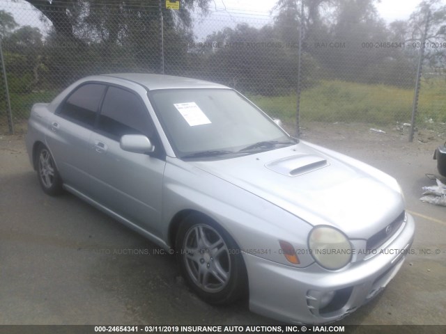 JF1GD29652G510768 - 2002 SUBARU IMPREZA WRX SILVER photo 1