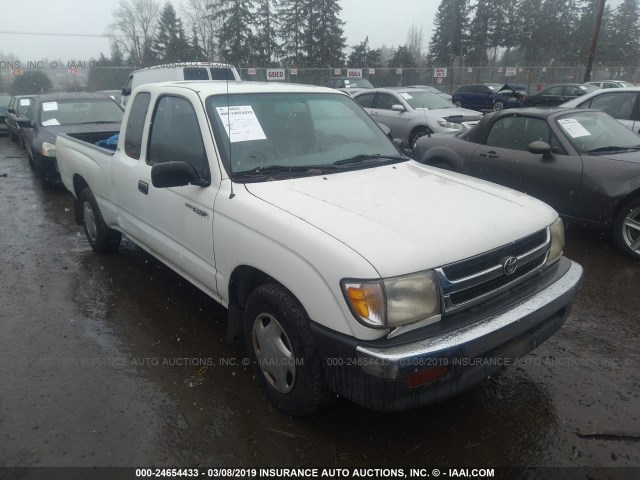 4TAVN52N5WZ092073 - 1998 TOYOTA TACOMA XTRACAB WHITE photo 1