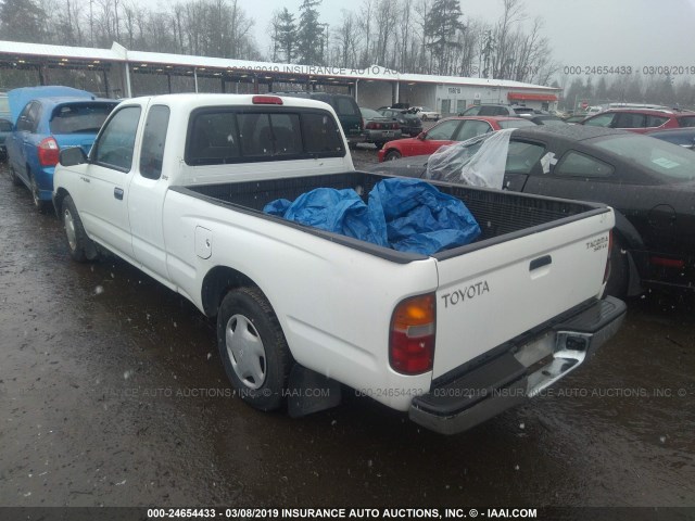 4TAVN52N5WZ092073 - 1998 TOYOTA TACOMA XTRACAB WHITE photo 3