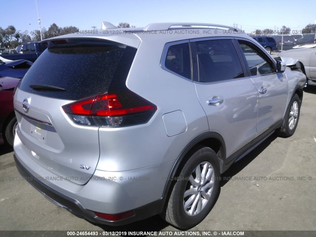 JN8AT2MT2JW454569 - 2018 NISSAN ROGUE S/SL/SV GRAY photo 4