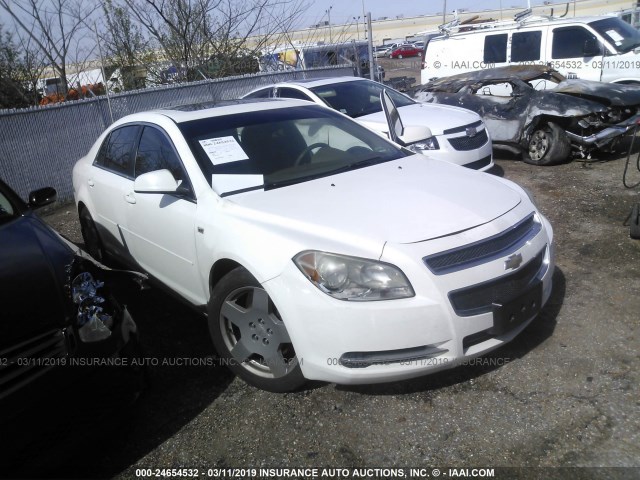 1G1ZJ577X8F168220 - 2008 CHEVROLET MALIBU 2LT BROWN photo 1