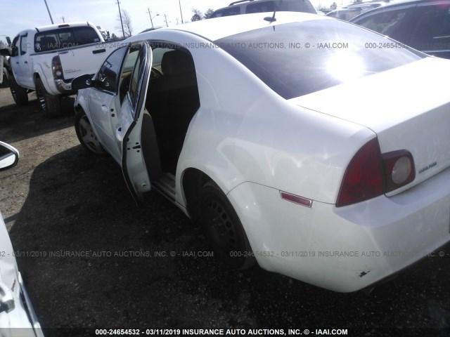 1G1ZJ577X8F168220 - 2008 CHEVROLET MALIBU 2LT BROWN photo 3