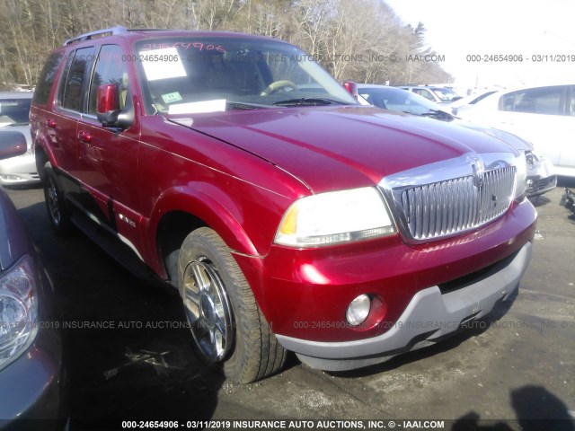 5LMEU88H55ZJ30886 - 2005 LINCOLN AVIATOR 红色 照片 1