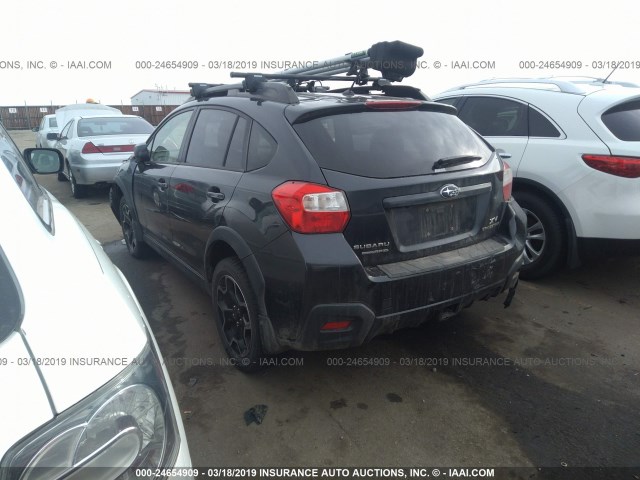 JF2GPAGC9DH851187 - 2013 SUBARU XV CROSSTREK 2.0 LIMITED BLACK photo 3