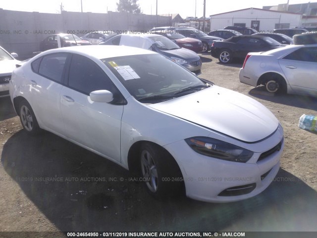 1C3CDFBA2GD604697 - 2016 DODGE DART SXT WHITE photo 1