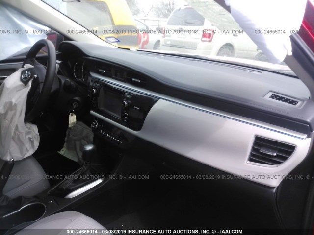 5YFBURHE0GP423081 - 2016 TOYOTA COROLLA L/LE/LE PLS/PRM/S/S PLS RED photo 5
