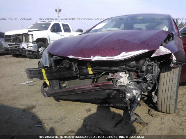 1C3CCCAB4FN529974 - 2015 CHRYSLER 200 LIMITED MAROON photo 6