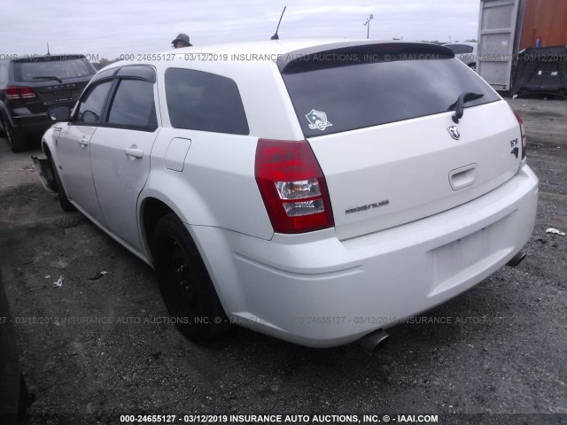 2D4FV47TX8H177491 - 2008 DODGE MAGNUM WHITE photo 3