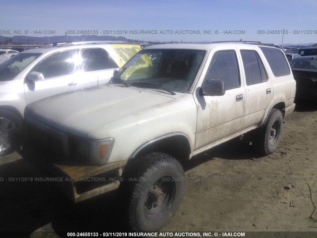 JT3VN39W4M8025060 - 1991 TOYOTA 4RUNNER VN39 SR5 WHITE photo 2