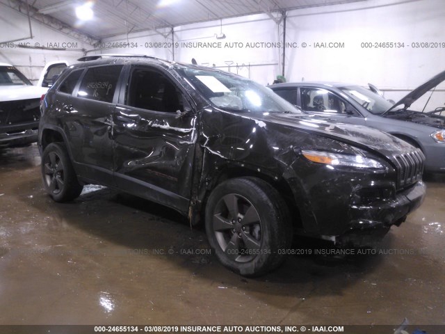 1C4PJMCB7GW316714 - 2016 JEEP CHEROKEE LATITUDE GREEN photo 1