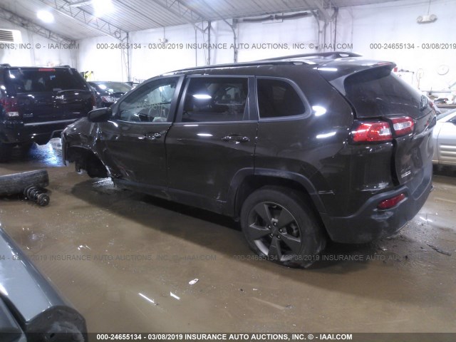 1C4PJMCB7GW316714 - 2016 JEEP CHEROKEE LATITUDE GREEN photo 3