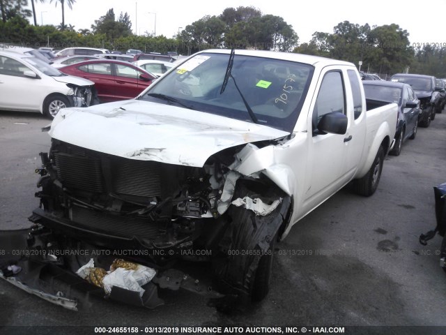 1N6BD0CT4GN901577 - 2016 NISSAN FRONTIER S/SV WHITE photo 2