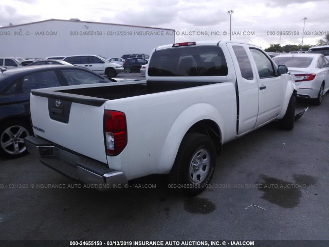 1N6BD0CT4GN901577 - 2016 NISSAN FRONTIER S/SV WHITE photo 4
