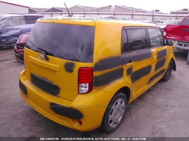 JTLZE4FE5DJ045748 - 2013 TOYOTA SCION XB 黄色 照片 4