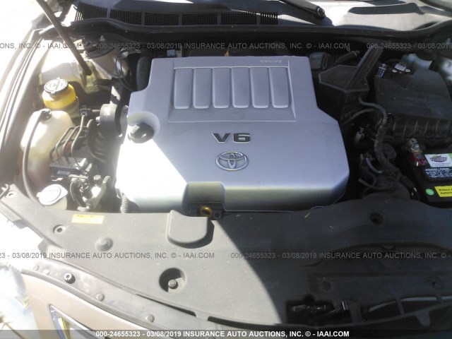 4T1BK3EK4BU128313 - 2011 TOYOTA CAMRY SE/LE/XLE 金色 照片 10