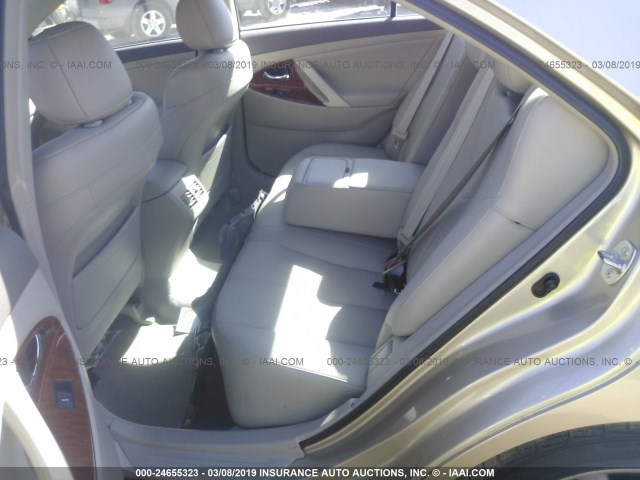 4T1BK3EK4BU128313 - 2011 TOYOTA CAMRY SE/LE/XLE 金色 照片 8