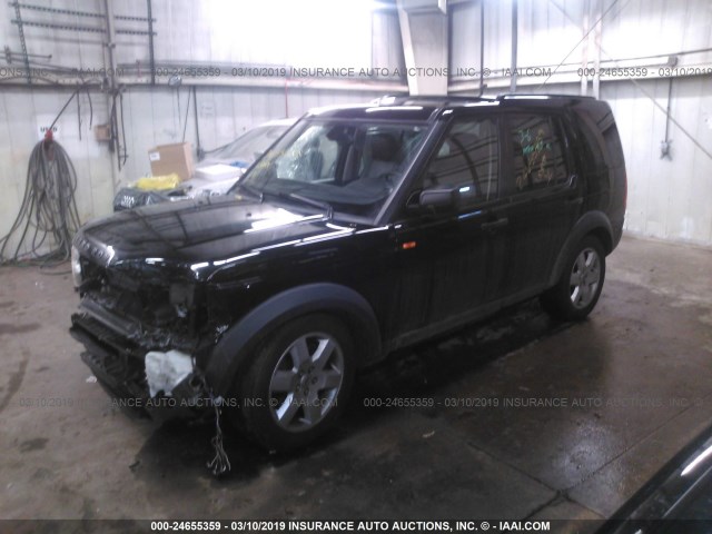 SALAG25475A338769 - 2005 LAND ROVER LR3 HSE BLACK photo 2