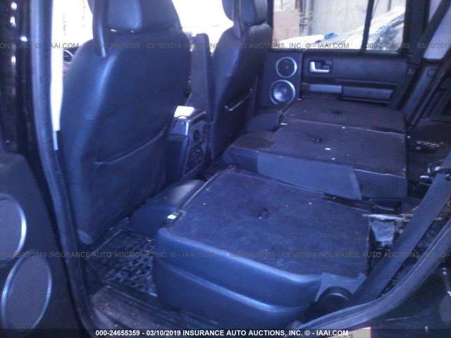 SALAG25475A338769 - 2005 LAND ROVER LR3 HSE BLACK photo 8