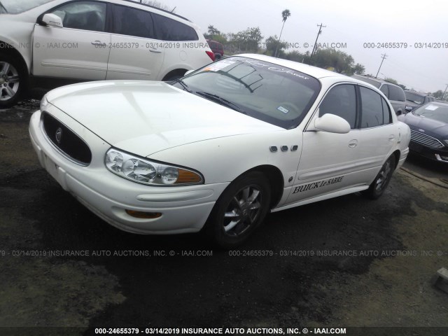 1G4HR54K05U236435 - 2005 BUICK LESABRE LIMITED WHITE photo 2