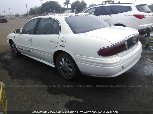 1G4HR54K05U236435 - 2005 BUICK LESABRE LIMITED WHITE photo 3