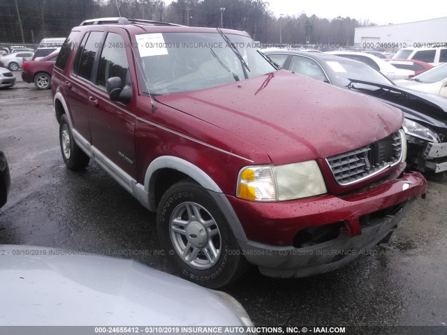 1FMZU63E02UA70336 - 2002 FORD EXPLORER XLT MAROON photo 1