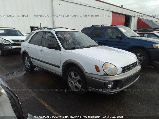 JF1GG68582H810550 - 2002 SUBARU IMPREZA OUTBACK SPORT WHITE photo 1