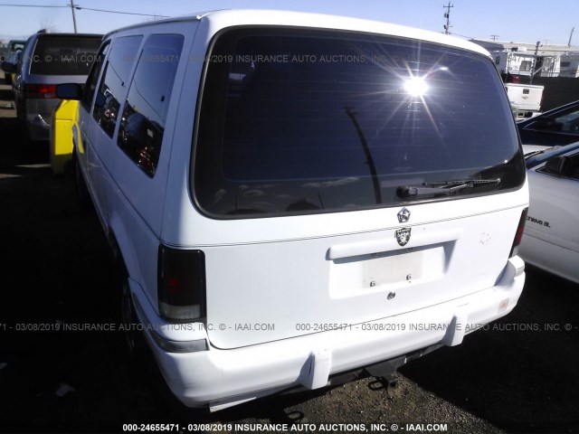 2B4GH2532PR280846 - 1993 DODGE CARAVAN WHITE photo 3