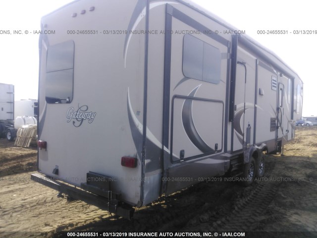 5SFSG4121EE270793 - 2014 HEARTLAND GATEWAY  棕色 照片 4