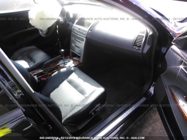 1N4BA41E75C854390 - 2005 NISSAN MAXIMA SE/SL BLACK photo 5