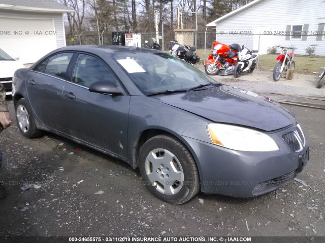1G2ZF57BX84150121 - 2008 PONTIAC G6 VALUE LEADER/BASE GRAY photo 1