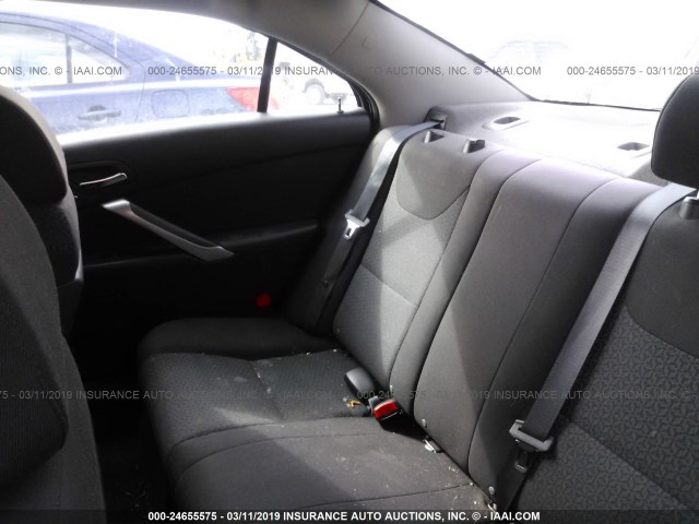 1G2ZF57BX84150121 - 2008 PONTIAC G6 VALUE LEADER/BASE GRAY photo 8