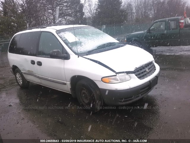 2C4GJ25G5YR887299 - 2000 CHRYSLER VOYAGER WHITE photo 1