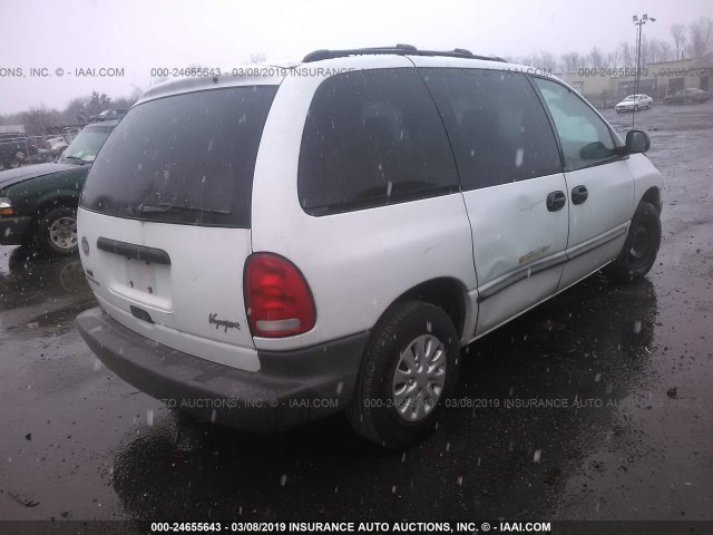 2C4GJ25G5YR887299 - 2000 CHRYSLER VOYAGER WHITE photo 4